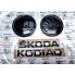 Черные эмблемы Monte Carlo Black Edition 4 шт. для Skoda Kodiaq (2016-2021) бренд – Skoda Auto (Чехия) дополнительное фото – 2